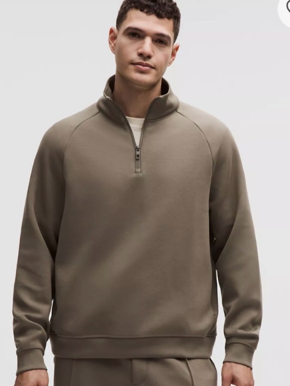 Smooth Spacer Quarter Zip. Color. Cranberry Charm